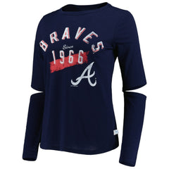Atlanta Braves Touch Women's Formation Long Sleeve T-Shirt Online