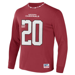 Arizona Cardinals NFL x Staple Core Team Long Sleeve T-Shirt - Red - NFL