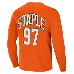 Cleveland Browns NFL x Staple Core Team Long Sleeve T-Shirt - Orange - NFL