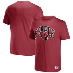 Arizona Cardinals NFL x Staple Logo Lockup T-Shirt - Cardinal - NFL