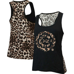 Chicago Cubs Majestic Threads Women's Leopard Tank Top Discount