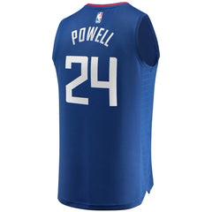 Fanatics Norman Powell LA Clippers Youth Fast Break Replica Jersey Icon Edition Royal