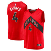 Fanatics Scottie Barnes Toronto Raptors Youth Fast Break Replica Jersey Icon Edition Red
