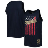 Cleveland Guardians Mitchell & Ness Cooperstown Collection Stars and Stripes Tank Top Sale