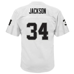 Bo Jackson Las Vegas Raiders Youth 1988 Retired Player Legacy Jersey - White - Mitchell & Ness