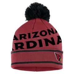 Arizona Cardinals WEAR by Erin Andrews Women's Double Jacquard Cuffed Knit Hat with Pom and Gloves Set - Cardinal - NFL