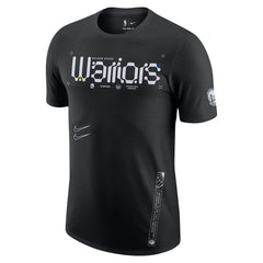 Nike Golden State Warriors Courtside Air Traffic Control Max90 T-Shirt Black