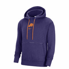 Nike Phoenix Suns Courtside Versus Flight Pullover Hoodie Heather Purple