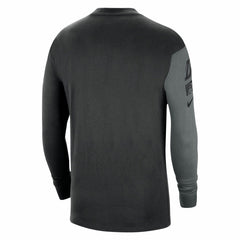 Nike Los Angeles Lakers Courtside Versus Flight MAX90 Long Sleeve T-Shirt Black