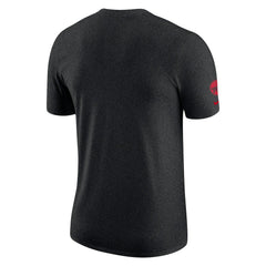 Nike Philadelphia 76ers Courtside Versus Flight Max90 T-Shirt Heather Black