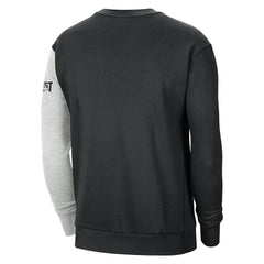 Nike Golden State Warriors Courtside Versus Force & Flight Pullover Sweatshirt Black/Heather Gray