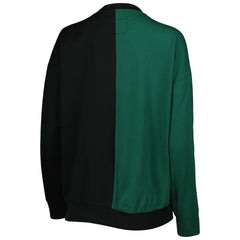 Green Bay Packers Women's Big Face Pullover Sweatshirt - Green/Black - Mitchell & Ness
