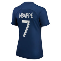 Nike - Kylian Mbappé Paris Saint-Germain Women's 2022/23 Home Replica Player Jersey - Blue