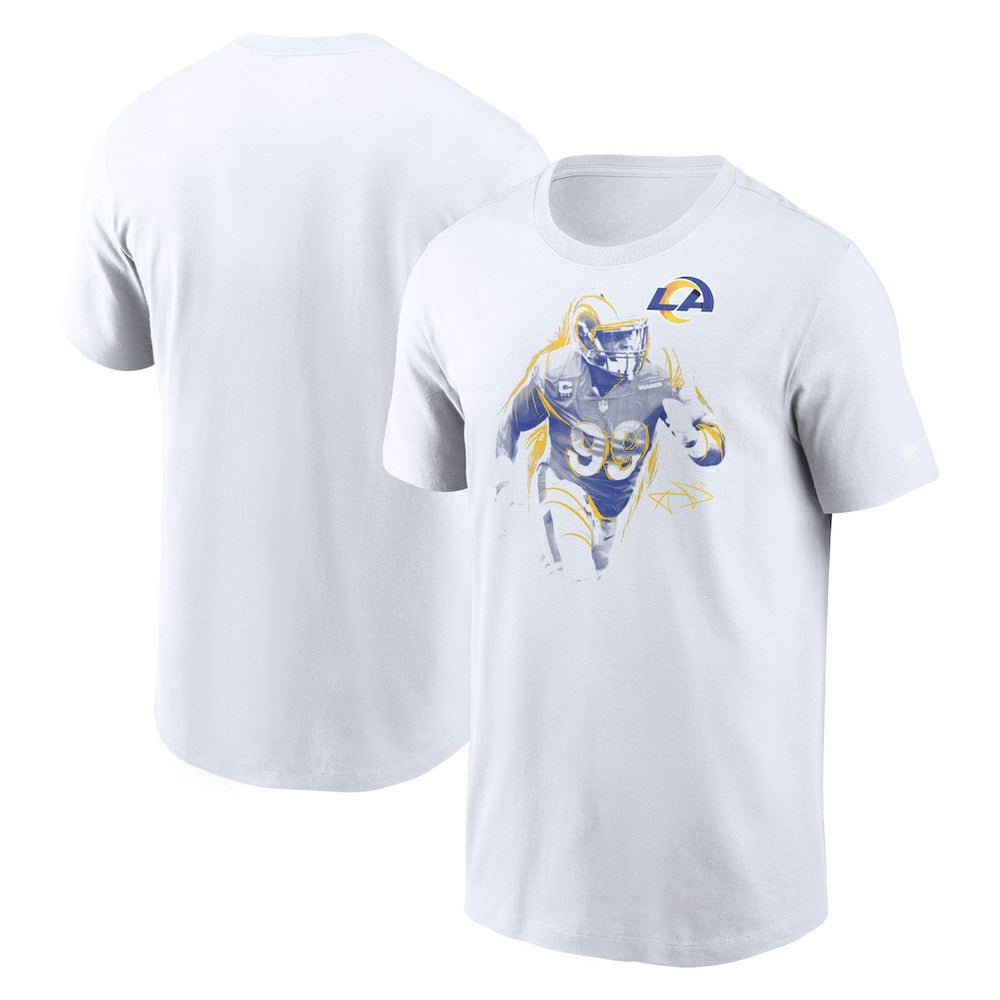 Aaron Donald Los Angeles Rams Player Graphic T-Shirt - White - Nike