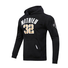 Tyrann Mathieu New Orleans Saints Pro Standard Player Name & Number Pullover Hoodie - Black - NFL