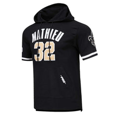 Tyrann Mathieu New Orleans Saints Pro Standard Player Name & Number Hoodie T-Shirt - Black - NFL