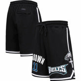 A.J. Brown Philadelphia Eagles Pro Standard Player Name & Number Shorts - Black - NFL