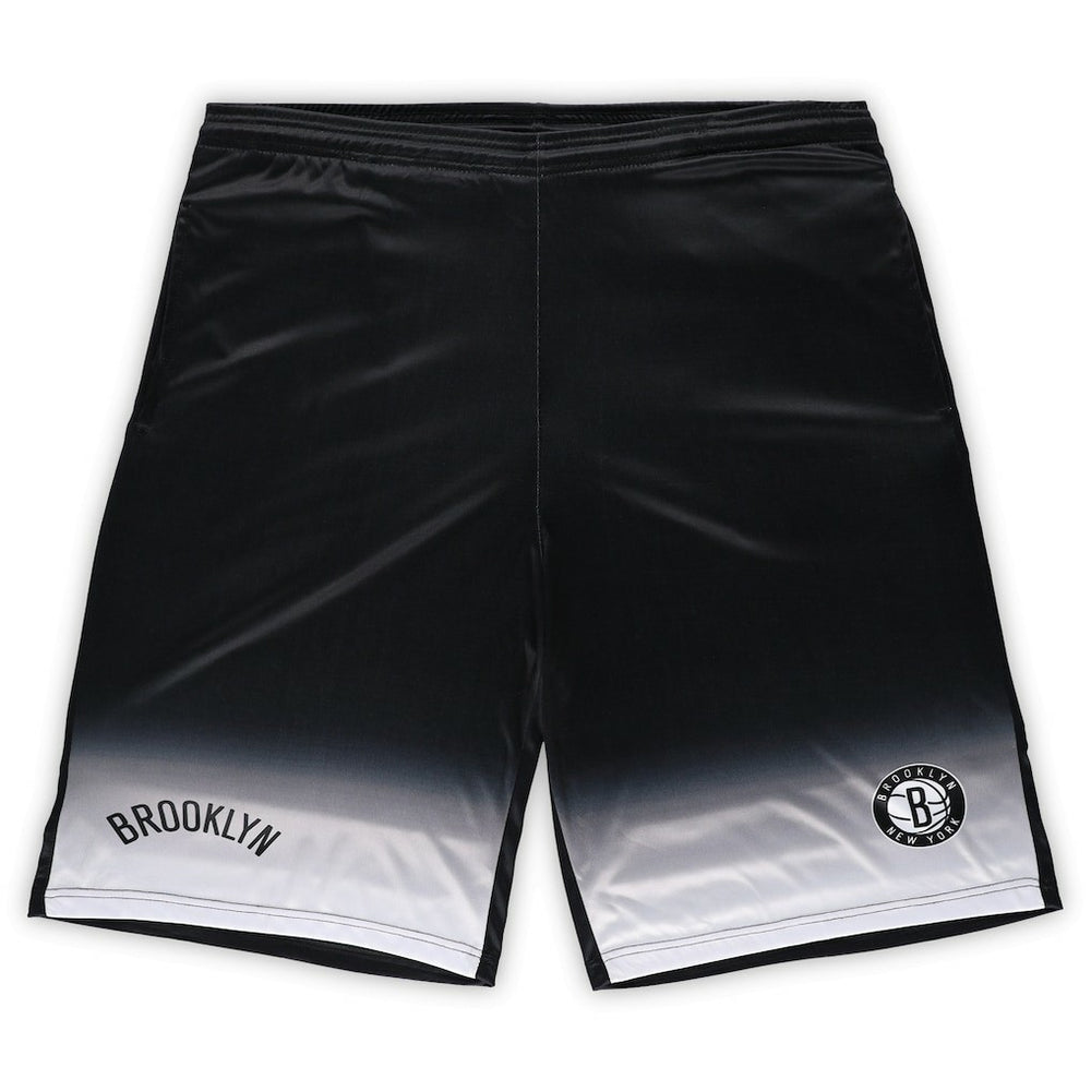 Fanatics Brooklyn Nets Big & Tall Fadeaway Shorts Black