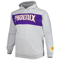 Fanatics Phoenix Suns Big & Tall Wordmark Pullover Hoodie Heather Gray