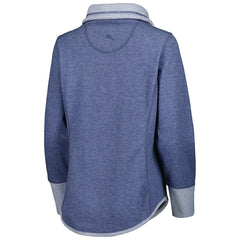 Buffalo Bills Women's Sport Sun Fade Full-Zip Sweatshirt - Heathered Royal - Tommy Bahama