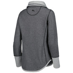 Las Vegas Raiders Women's Sport Sun Fade Full-Zip Sweatshirt - Heathered Black - Tommy Bahama