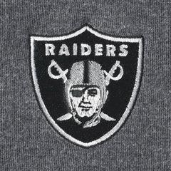 Las Vegas Raiders Women's Sport Sun Fade Full-Zip Sweatshirt - Heathered Black - Tommy Bahama