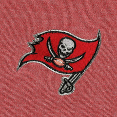 Tampa Bay Buccaneers Women's Sport Sun Fade Full-Zip Sweatshirt - Heathered Red - Tommy Bahama