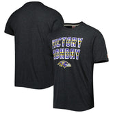 Baltimore Ravens Homage Victory Monday Tri-Blend T-Shirt - Charcoal - NFL