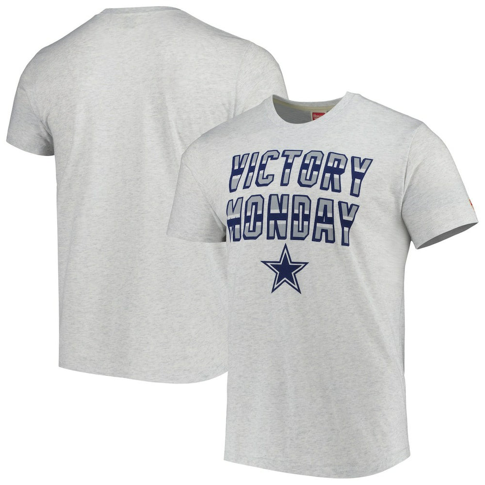 Dallas Cowboys Homage Victory Monday Tri-Blend T-Shirt - Ash - NFL
