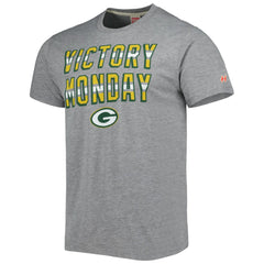 Green Bay Packers Homage Victory Monday Tri-Blend T-Shirt - Gray - NFL