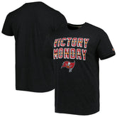 Tampa Bay Buccaneers Homage Victory Monday Tri-Blend T-Shirt - Black - NFL