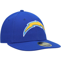 Los Angeles Chargers New Era Logo Omaha Low Profile 59FIFTY Fitted Hat - Royal - NFL