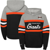 San Francisco Giants Mitchell & Ness Youth Cooperstown Collection Head Coach Pullover Hoodie Outlet