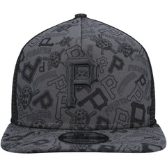 Pittsburgh Pirates New Era Repeat A-Frame 9FIFTY Trucker Snapback Hat Near Me