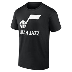 Utah Jazz Wordmark T-Shirt Black