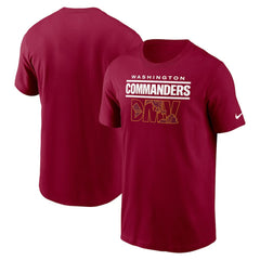 Washington Commanders Local Essential T-Shirt - Burgundy - Nike