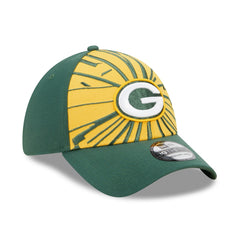 Green Bay Packers New Era Shattered 39THIRTY Flex Hat - Green/Gold - NFL