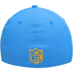 Los Angeles Chargers New Era Shattered 39THIRTY Flex Hat - Gold/Powder Blue - NFL
