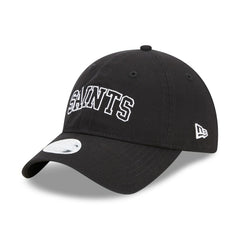 New Orleans Saints New Era Women's Collegiate 9TWENTY Adjustable Hat - Black - NFL