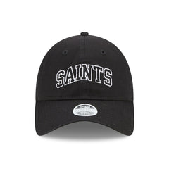 New Orleans Saints New Era Women's Collegiate 9TWENTY Adjustable Hat - Black - NFL