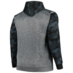 Cleveland Browns Big & Tall Camo Pullover Hoodie - Heather Charcoal - Fanatics