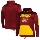 Washington Commanders Big & Tall Pullover Hoodie - Burgundy - Fanatics