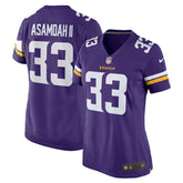 Brian Asamoah Minnesota Vikings Women's Player Game Jersey - Purple - Nike