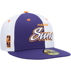 New Era Script Pinwheel 59FIFTY Fitted Hat Purple/White