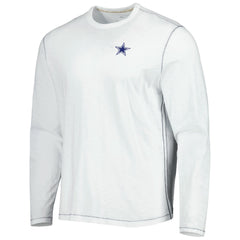 Dallas Cowboys Laces Out Billboard Long Sleeve T-Shirt - White - Tommy Bahama