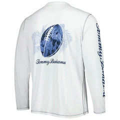 Dallas Cowboys Laces Out Billboard Long Sleeve T-Shirt - White - Tommy Bahama