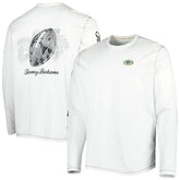 Green Bay Packers Laces Out Billboard Long Sleeve T-Shirt - White - Tommy Bahama