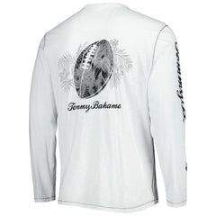Jacksonville Jaguars Laces Out Billboard Long Sleeve T-Shirt - White - Tommy Bahama