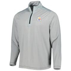 Pittsburgh Steelers On Deck IslandZone Half-Zip Jacket - Gray - Tommy Bahama