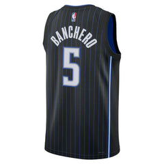 Nike Paolo Banchero Orlando Magic Unisex 2022 NBA Draft First Round Pick Swingman Jersey Icon Edition Black